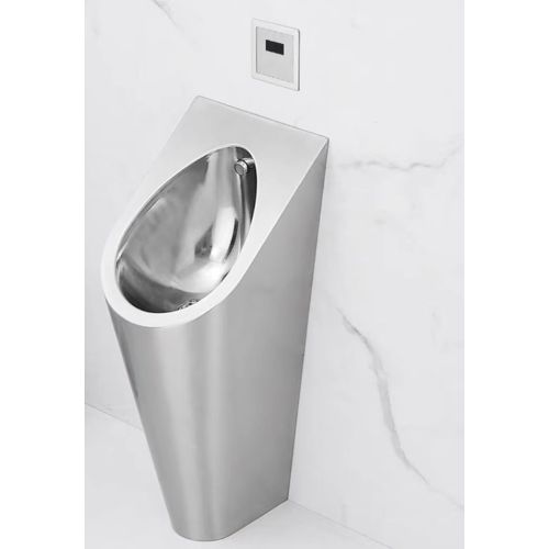 Edelstahlboden montiertes Urinal