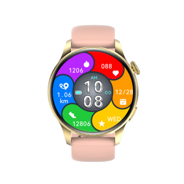 2024 Round Smartwatch AMOLED DT3 NEW NFC montre connecte Ip68 Waterproof Wearable Device Fashion Smart Watch