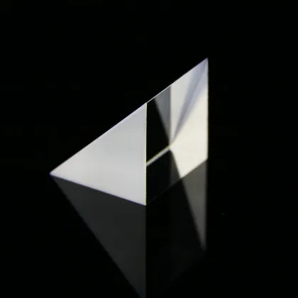 Custom 10mm Right Angle Prism: An Optical Instrument with Triangular Section