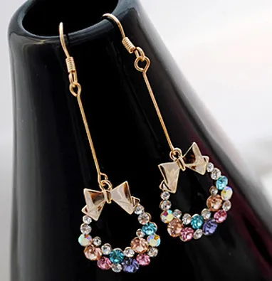 E-087 Wholesale 2020 Dainty Diamond Stud Earrings