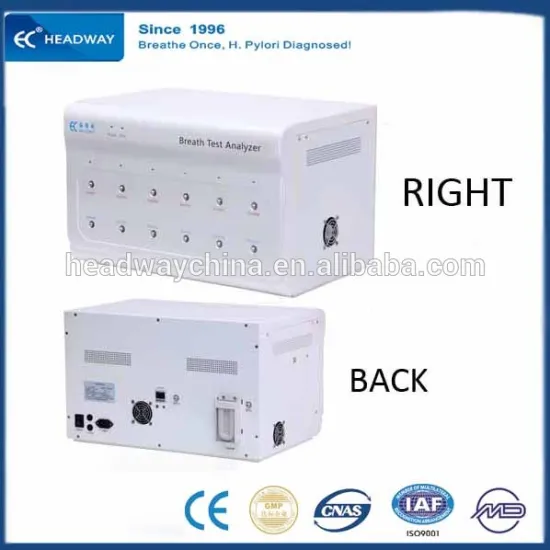 H.pylori c13 urea breath test analyzer bacteria tester