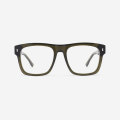 Square Designer Acetate Men's Optical Frames