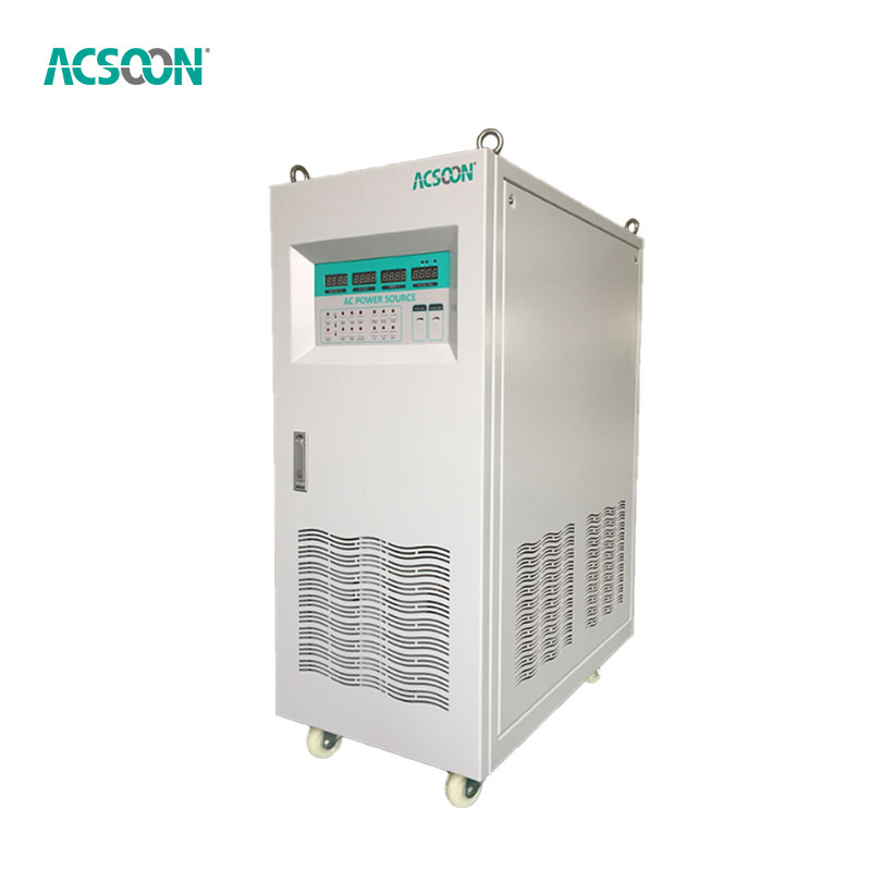 Acsoon Acf400-130010 10kva Single Phase To Three Phase 115v 400hz Rack ...