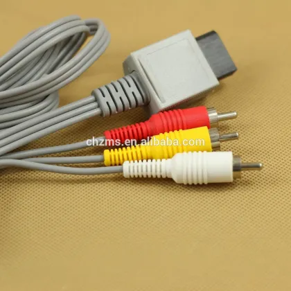 Nintendo WII game machine , WII U gaming machine AV Cable