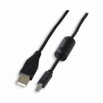 USB AM/Mini 8P M, Available in Black