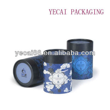 custom round cardboard paper packaging candle box wholesale manufacturer