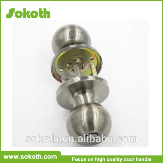 tubular lever lock, Cylindrical Round Knob door Lock SKT-KL-607AC,round cylinder door locks
