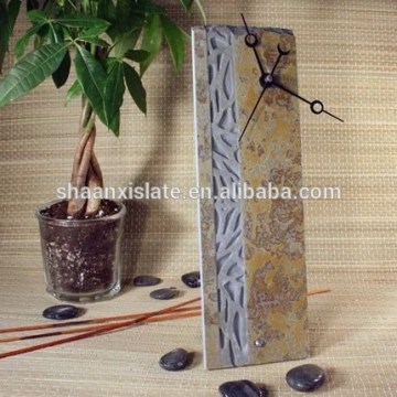 Rusty slate crafst clock