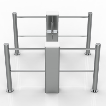 Sistema de atendimento de tempo biométrico de barreira Swing Tornstile