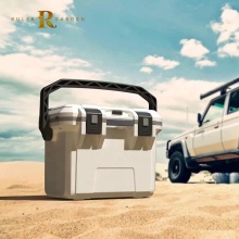 OEM 15L Camping Plastic Cooler Box for Outdoor Food and Drink Cooling