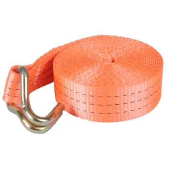 High Quality 2 Ton Cargo Lashing Straps with Ratchet for Secure Tie-Down