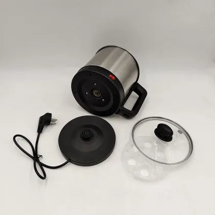 OEM 1.5L Electric Noodle Cooking Pot with Steamer