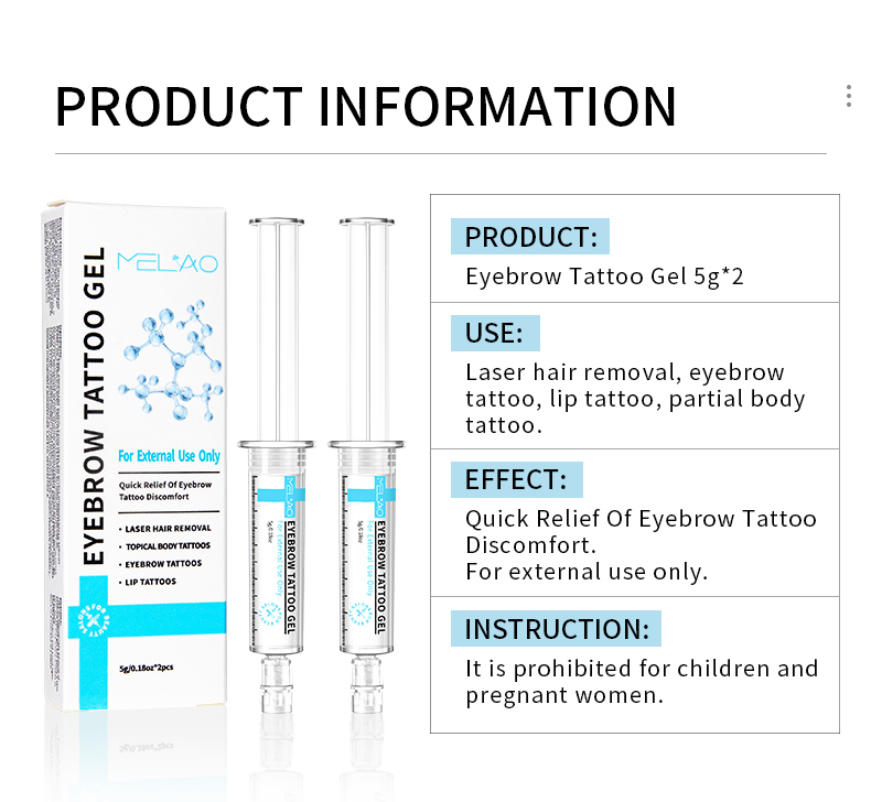 Eyebrow Numbing Gel 08