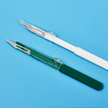 Carbon steel Sterile Disposable surgical scalpel