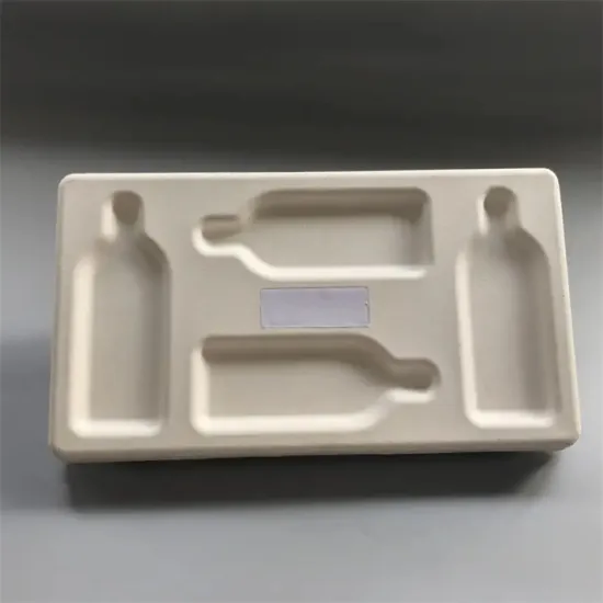 Pulp Molded Bagasse Packaging Box Gift Packaging Box