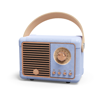 Mano Llamada gratis Vintage Radio Retro Altavoz Bluetooth