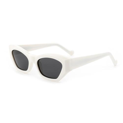 Stylish Bold Geometric Chunky Acetate Sunglasses ME2068