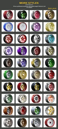 2023 Black Alloy Car Wheel Centre Rotiform High Quality