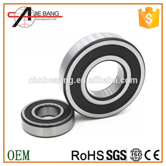 chrome steel deep groove ball bearing 6203-2RS