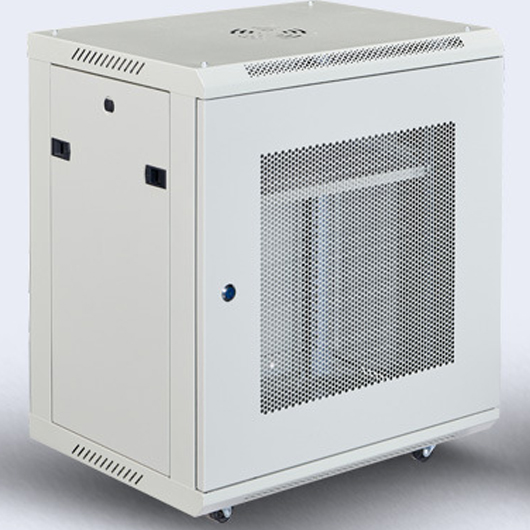 Ground mounted network cabinet