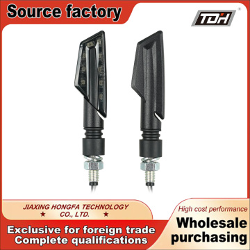 Design moderno de sinal de mudança de direção angular de 9 LEDs