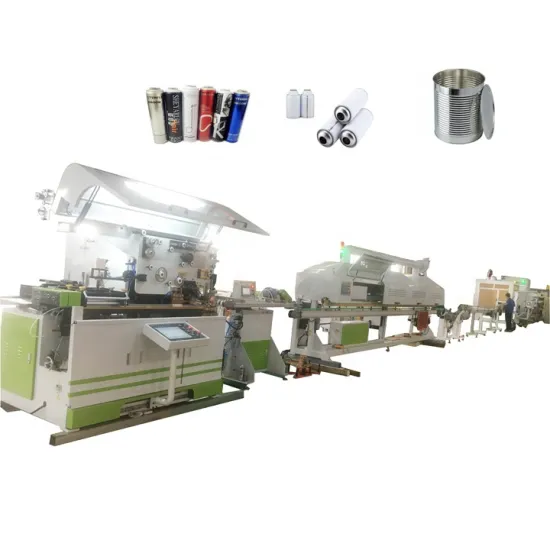 Hot sale tin can production line for plant