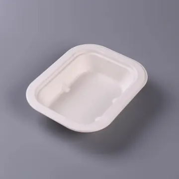 Takeaway Lunch Box Eco-friendly Bagasse Food Box Container