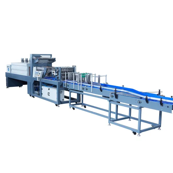 Automatic Linear Film Shrink Wrapping Packing Machine for Mineral Water and Juice Bottles