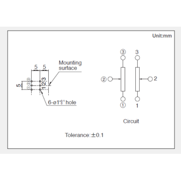 Rk097 series Rotary potentiometer