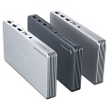 Thunderbolt 3 Estación de acoplamiento de la computadora portátil Dual M.2 Ranura