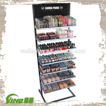 Fashional Metal Cosmetic Display Rack, Shop Shelf Display Cosmetic