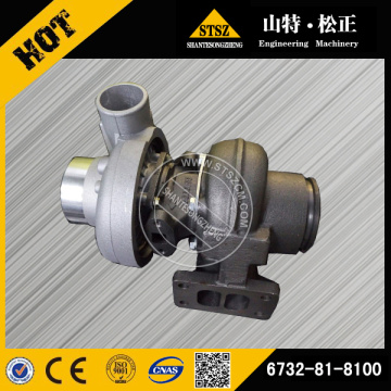 Turbocharger 6208-81-8100 for KOMATSU ENGINE SAA4D95LE-3A-4M