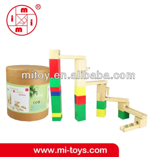 bamboo blocks toys for children