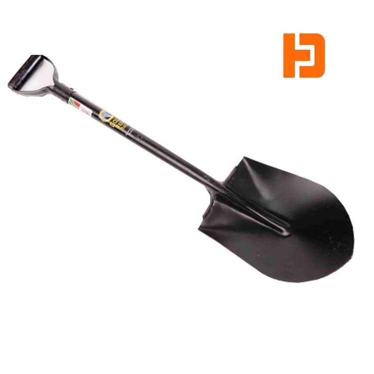 Carbon Steel Agricultural and Garden Digging Shovel Tools with Round and Square Point Head6