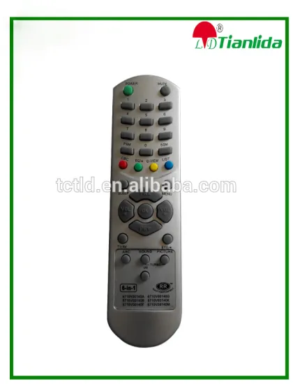 104B silver remote control for India market universal for TV