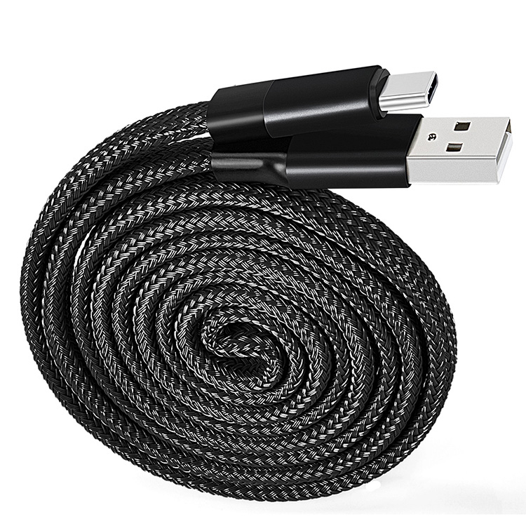 Rolling Auto USB2.0 1,2 m Charge rapide pour les téléphones