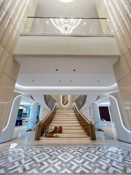 Rod Iron Stair Handrail with Classic Design for Home Staircase