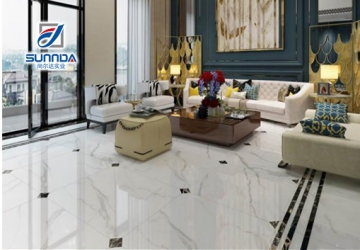 Unique Glazed Polished Porcelain Floor Tile for Bedroom House