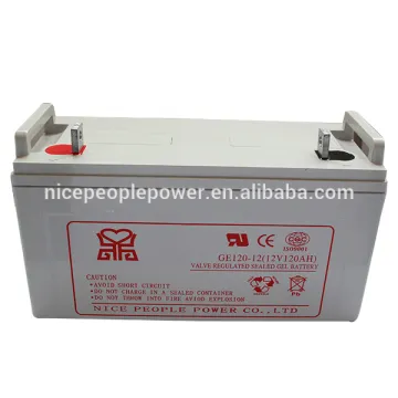 Long deep cycle life solar gel battery 12v120ah solar battery