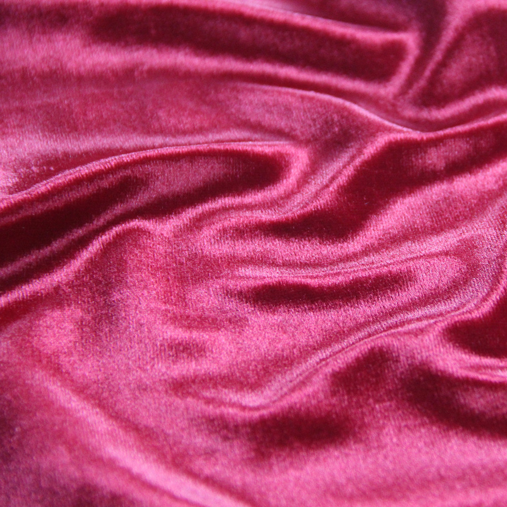 Metal Bright Velvet Fabric