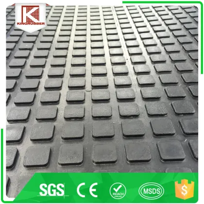Flat ribbed barn dairy stable cow mat