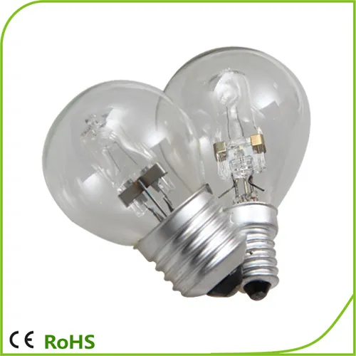 G45 18w 28w 42w halogen energy saving lamps E27 clear frosted optional