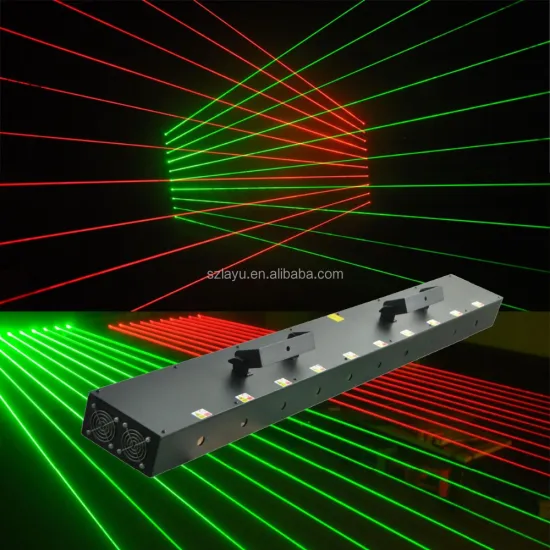Professional 10 Head DMX512 RGB Laser Array System for Club Lighting, Laser Shows, Stage Performance, and Live Events