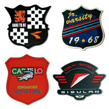 Multi Colored Personalized Silicone Labels, Durable Silicone Unique Lable For Promotion