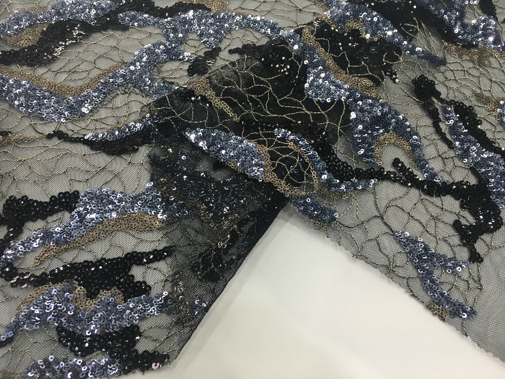 Sequin Embroidery Fabric