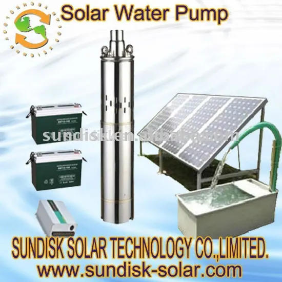 solar water pump system 100M-0.6M3/H(SDW-B100)