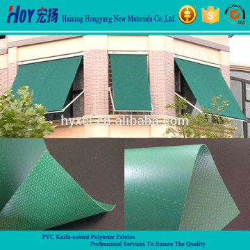 PVC Fabric/ PVC Coated Tarpaulin For Awning & Canopy Used
