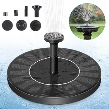Funny and Hot Sale 2021 Outdoor Solar Garden Fountain Water Pump