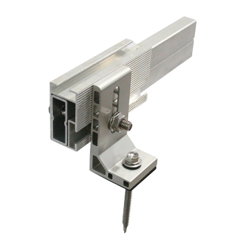 Aluminium Rail Mount Solar Structures for Solar Roofing Profiles