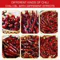 Chili Condiment Support OEM / ODM Huile de chili